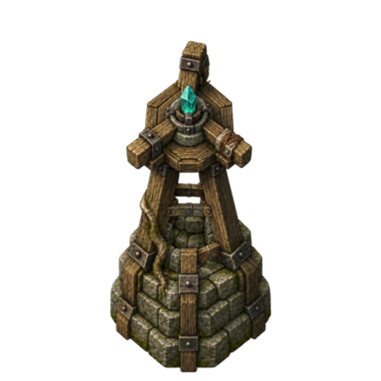 Bolt Spire at level 2