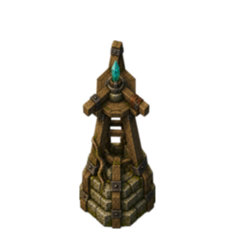Bolt Spire at level 3 on the range path